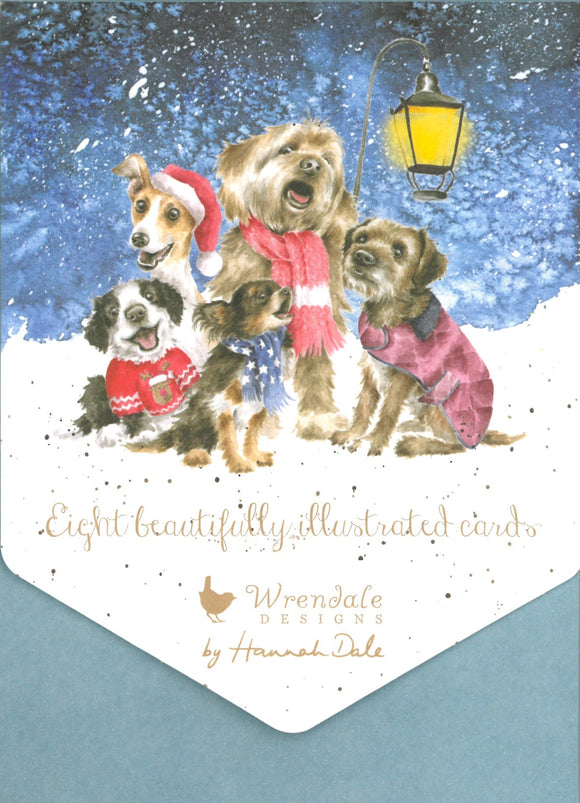 CHRISTMAS BOXED CARDS WRENDALE 'O HOLY NIGHT' 8 PACK