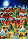 CHRISTMAS BOXED CARDS CHRISTMAS LIGHTS 8 PACK