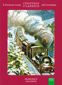 CHRISTMAS BOXED CARDS CHRISTMAS EXPRESS 8 PACK