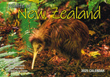 2025 CALENDAR WILDLIFE OF NEW ZEALAND BIG PRINT