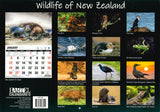 2025 CALENDAR WILDLIFE OF NEW ZEALAND BIG PRINT