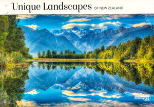 2025 CALENDAR UNIQUE LANDSCAPES OF NEW ZEALAND