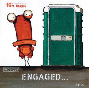 THE ADVENTURES OF TIN MAN: ENGAGED BLANK CARD