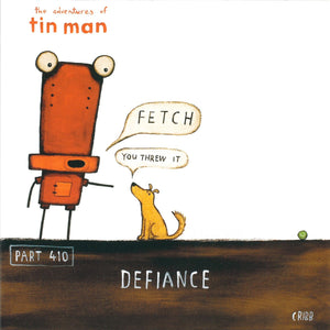 THE ADVENTURES OF TIN MAN: DEFIANCE BLANK CARD