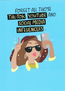 BIRTHDAY CARD SOCIAL MEDIA INFLUENCERS