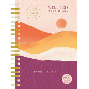 2025 WELLNESS DIARY A5 FLAWSOME WEEKLY PLANNER