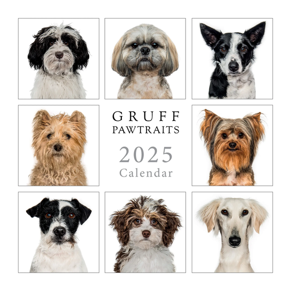 2025 CALENDAR GRUFF PAWTRAITS