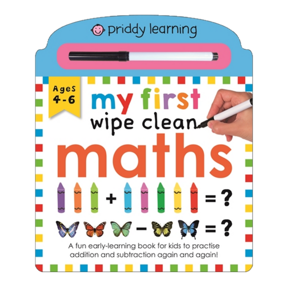 MY FIRST WIPE CLEAN: MATHS