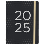 2025 FILOFAX PLANNER A53 MOONLIGHT BLACK WEEKLY