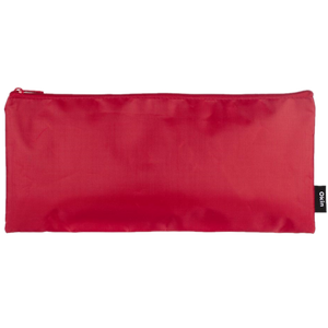 OKIN LONG FLAT RED PENCIL CASE 34X15CM