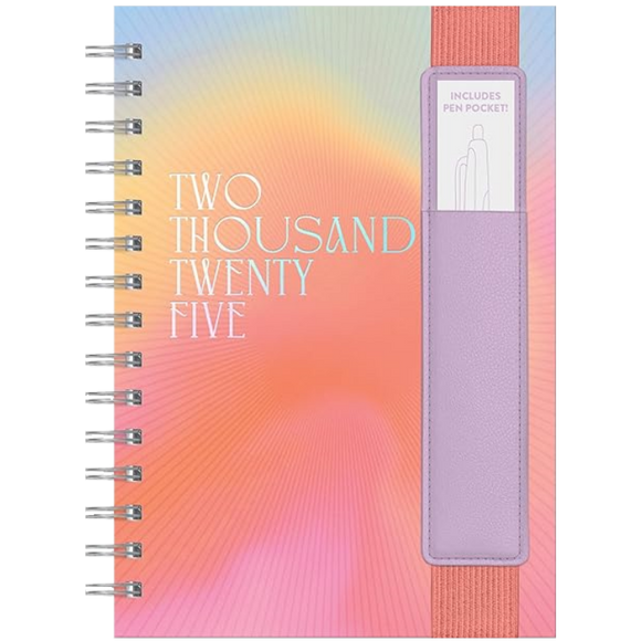 2025 DIARY OLIVER A5 WEEKLY PLANNER FIRST LIGHT - 17 MONTHS