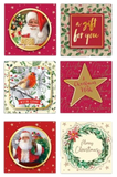 CHRISTMAS GIFT TAGS TRADITIONAL 18 PACK