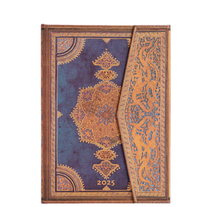 2025 DIARY SAFAVID INDIGO MIDI WEEK-AT-A-TIME