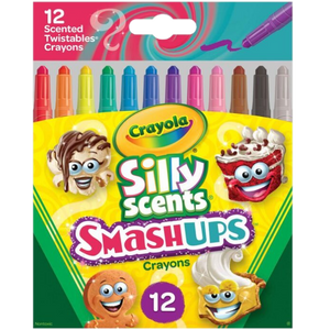 CRAYOLA SILLY SCENTS SMASHUPS MINI TWISTABLE CRAYONS 12PACK