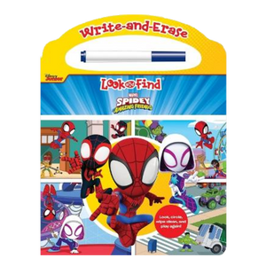 MARVEL SPIDEY AND HIS AMAZING FRIENDS: LOOK AND FIND WRITE AND ERASE