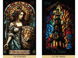 THE STAINED GLASS TAROT