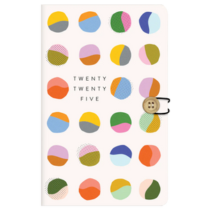 2025 DIARY MONTLHY PLANNER TRIO PAINTER'S PALETTE - 17 MONTHS