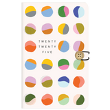 2025 DIARY MONTLHY PLANNER TRIO PAINTER'S PALETTE - 17 MONTHS