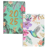 2025 DIARY A5 TROPICAL DAY TO A PAGE