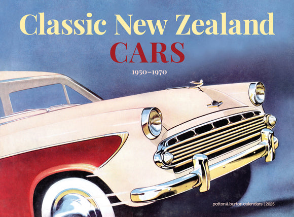 2025 CALENDAR CLASSIC NEW ZEALAND CARS