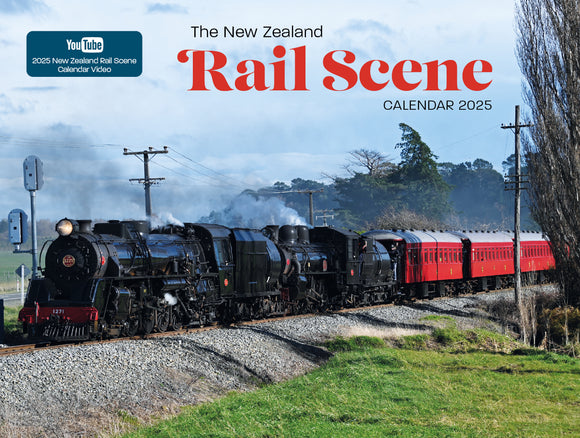 2025 CALENDAR NEW ZEALAND RAIL SCENE