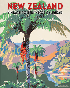 2025 CALENDAR VINTAGE POSTERS SMALL