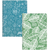 2025 CUMBERLAND STUDENT DIARY A53 WE MEAN GREEN WEEK-TO-VIEW ASSORTED