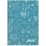 2025 CUMBERLAND STUDENT DIARY A53 WE MEAN GREEN WEEK-TO-VIEW ASSORTED