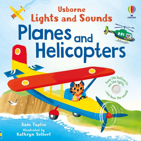 USBORNE PLANE AND HELICOPTERS LIGHTS AND SOUNDS BOOK