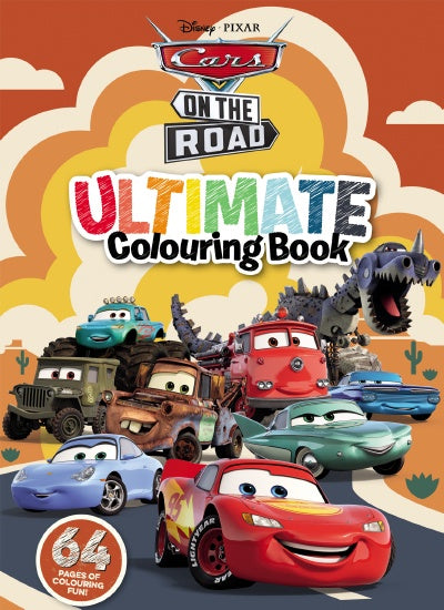 CARS: ON THE ROAD ULTIMATE COLOURING BOOK