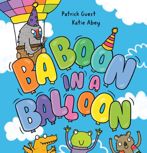 BABOON IN A BALLOON