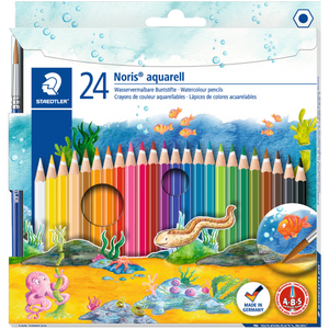 NORIS AQUARELL (WATERCOLOUR) PENCILS PACK 24