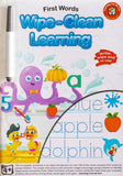 LCBF FIRST WORDS WIPE CLEAN LEARNING BOOK WITH MARKER