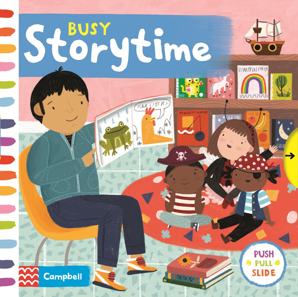 BUSY STORYTIME PUSH PULL SLIDE