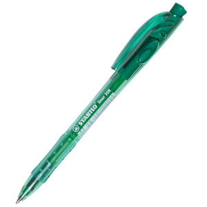 STABILO 308 MEDIUM GREEN BALLPOINT PEN