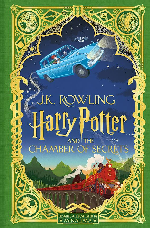 HARRY POTTER & THE CHAMBER OF SECRETS MINALIMA EDITION (HARRY POTTER #2)