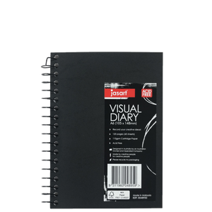 JASART A6 SPIRAL BOUND VISUAL DIARY