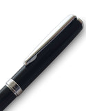 PIERRE CARDIN CALAIS BALLPOINT SHINY BLACK WITH CHROME TRIM