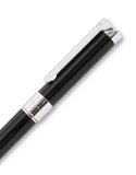 PIERRE CARDIN NOBLESSE BALLPOINT  SHINY BLACK WITH CHROME TRIM