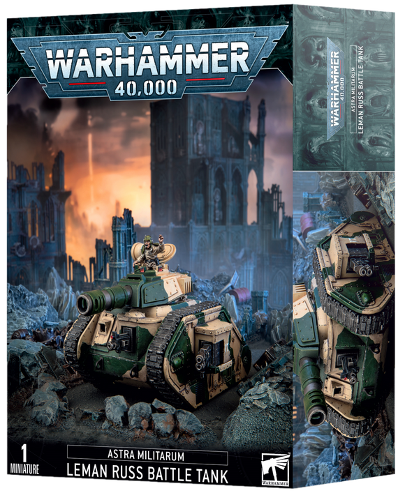 ASTRA MILITARUM LEMAN RUSS BATTLE TANK – Athena Books NZ