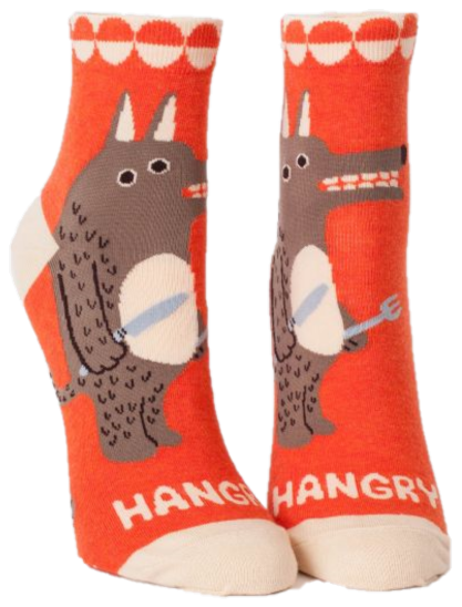 HANGRY WOMENS ANKLE SOCKS