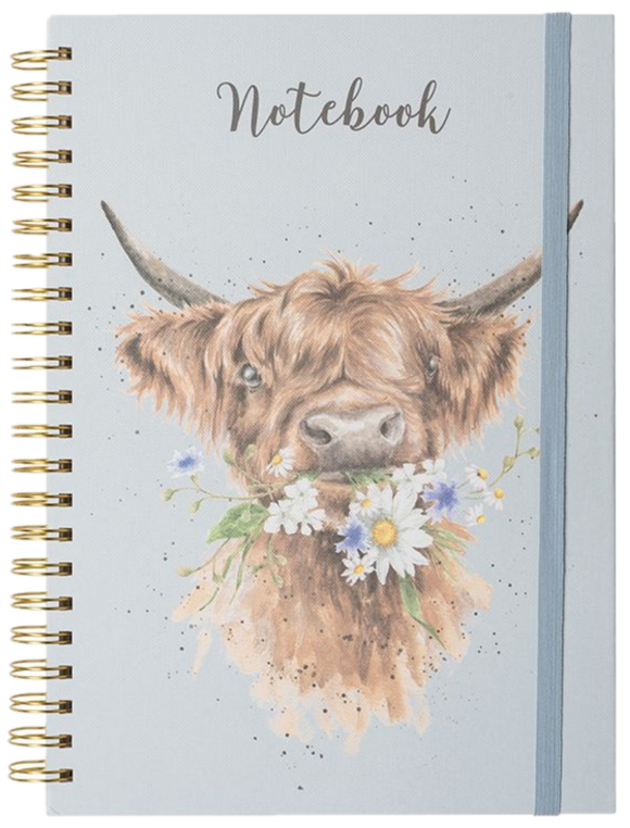 A4 SPIRAL NOTEBOOK 'DAISY COO'