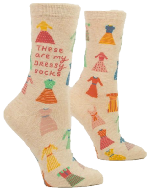 THESE ARE MY DRESSY SOCKS WOMENS CREW SOCKS