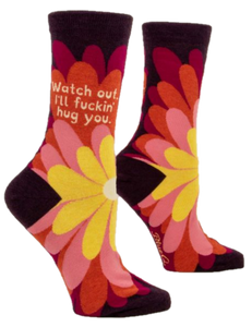 ILL F*CKIN HUG YOU WOMENS CREW SOCKS