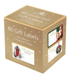 CHRISTMAS STICKER LABELS TRADITIONAL 80PK