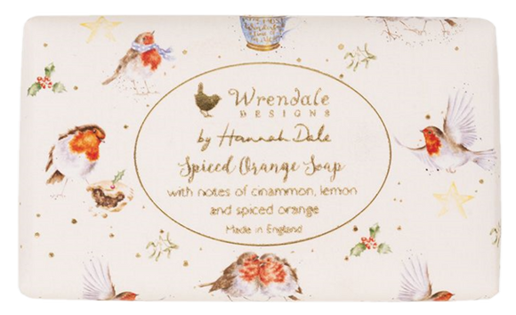 CHRISTMAS SOAP WRENDALE DESIGNS SPICED ORANGE