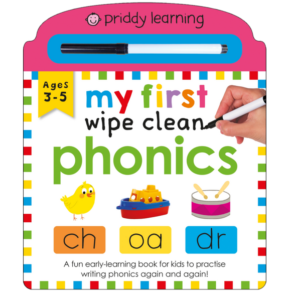 MY FIRST WIPE CLEAN: PHONICS