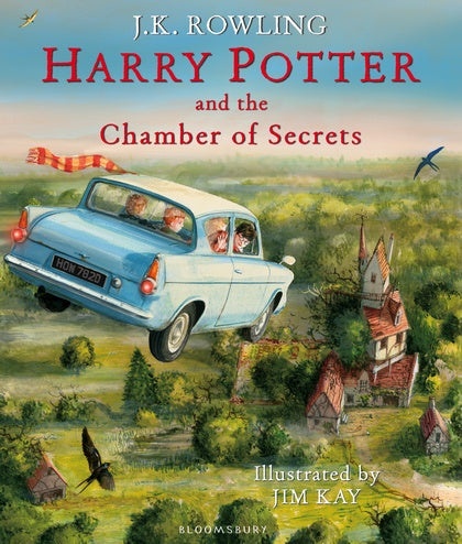 HARRY POTTER & THE CHAMBER OF SECRETS ILLUSTRATED EDITION (HB)