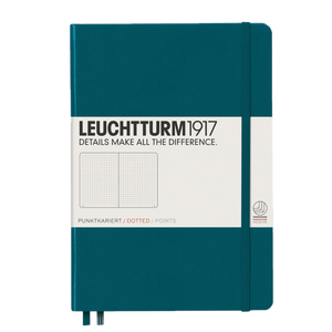 LEUCHTTURM 1917 PACIFIC GREEN MEDIUM DOTTED JOURNAL