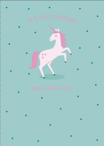 BIRTHDAY CARD DAUGHTER MAGICAL UNICORN